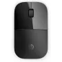 HP Z3700 Black Wireless Mouse, Ambidextrous, Optical, RF Wireless, 1200 DPI, Black