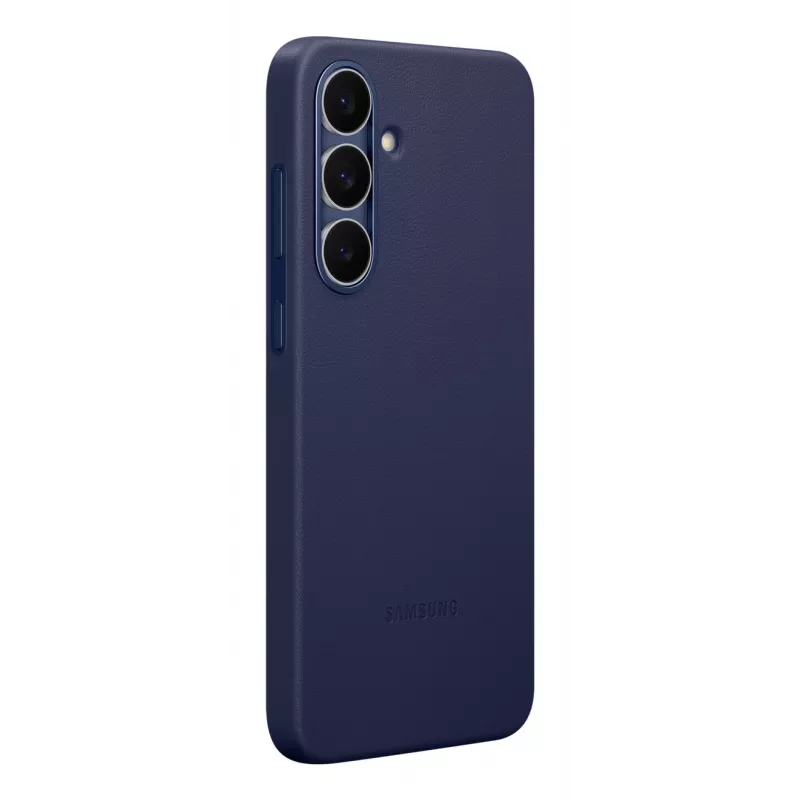 Samsung Kindsuit Faux Leather Case for Galaxy S25 FE, Cover, Samsung, Galaxy S25 FE, 17 cm (6.7 inch), Navy