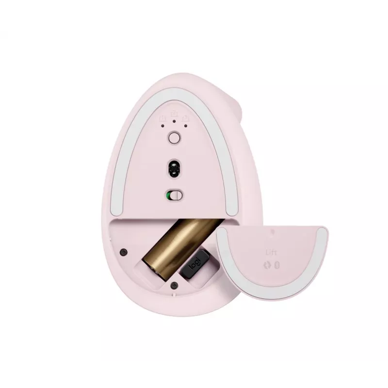 LOGITECH Lift Right Hand Mouse Wireless Rose / Dark Rose