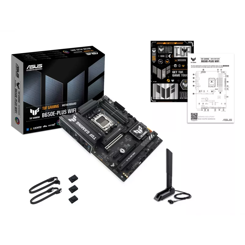 ASUS TUF GAMING B650E-PLUS WIFI AMD B650 Socket AM5 ATX