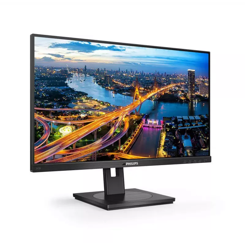 Philips B Line 243B1/00 computer monitor 60.5 cm (23.8 inch) 1920 x 1080 pixels Full HD LED Black