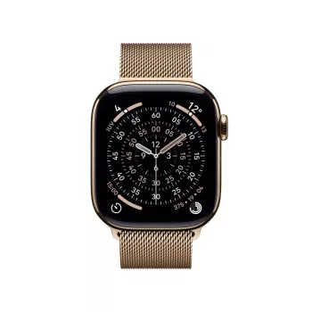 APPLE Watch Series 11 gps + Cellular 42mm gold Titanium Case With Gold Milanese Loop
