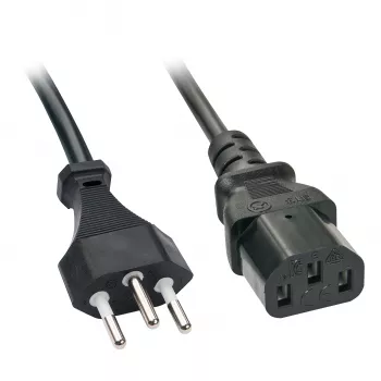 Lindy 30418 power cable Black 3 m C13 coupler