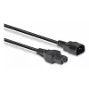 Lindy 2m IEC C14 to IEC C15 'Hot Condition' Power Cable, Black