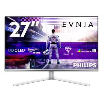 Philips Evnia 8000 27M2N8500/00 computer monitor 67.3 cm (26.5 inch) 2560 x 1440 pixels Quad HD QD-OLED White