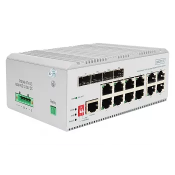 Managed Gigabit Ethernet Switch Digitus DN-651145 8 Ports L2