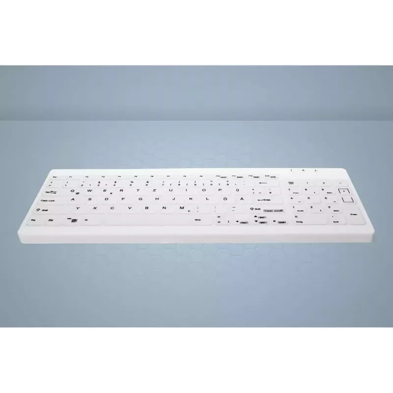 Industrial Keyboard Active Key AK-C7012 USB German White 95 Keys