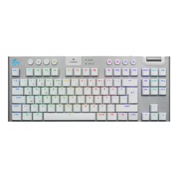 Logitech G G915 X LIGHTSPEED Keyboard Gaming USB RF Wireless Bluetooth QWERTY US International White