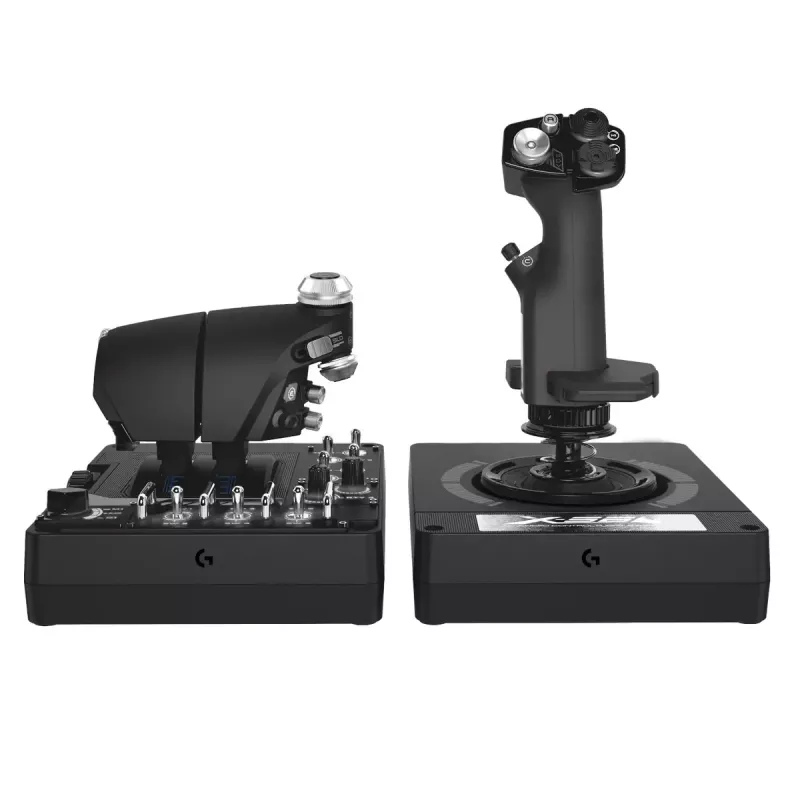Flight Sim Controller Logitech G G X56 HOTAS RGB Throttle and Stick