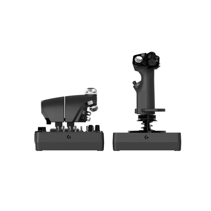 Flight Sim Controller Logitech G G X56 HOTAS RGB Throttle and Stick