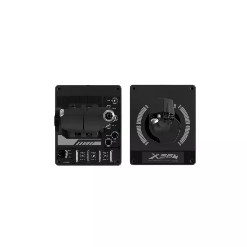 Flight Sim Controller Logitech G G X56 HOTAS RGB Throttle and Stick