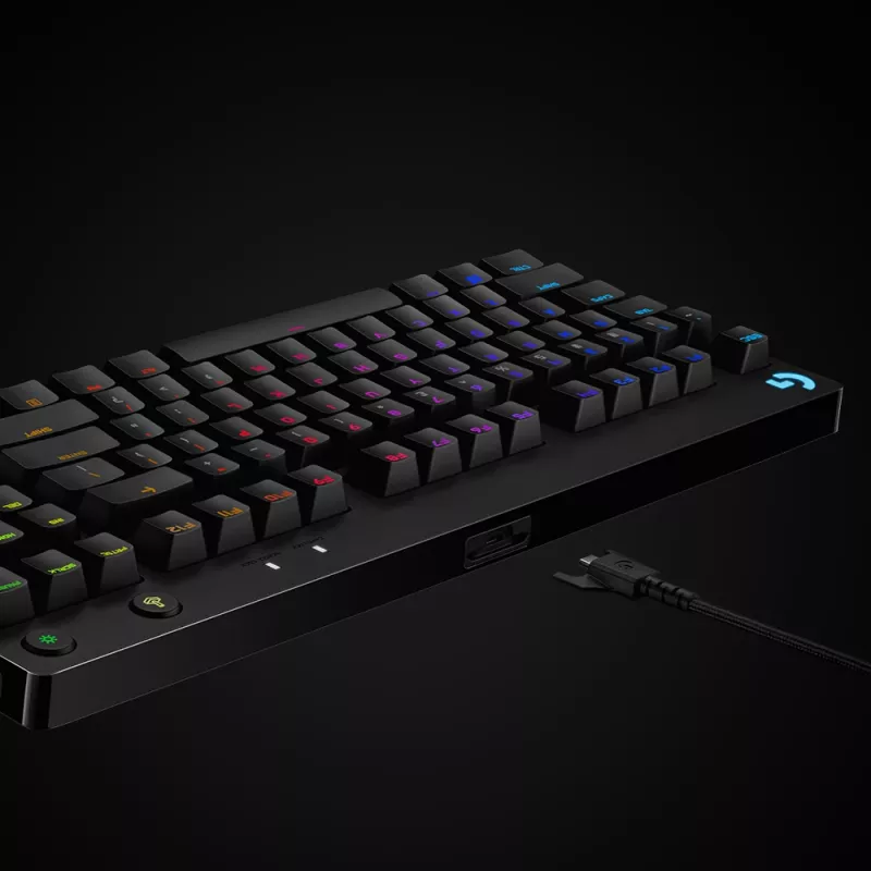 LOGITECH G Pro Mechanical Gaming Keyboard Black Qwerty US/Int'l