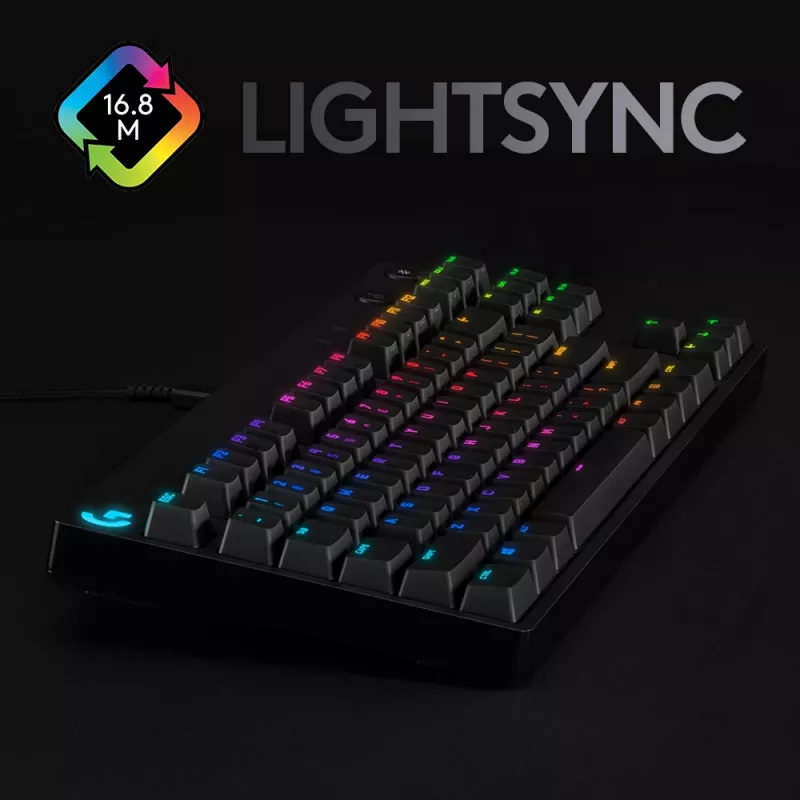 LOGITECH G Pro Mechanical Gaming Keyboard Black Qwerty US/Int'l