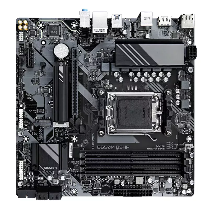 Motherboard GIGABYTE B650M D3HP, AMD AM5, Micro ATX