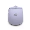 HP 400 Quiet Purple Wireless Mouse, Ambidextrous, RF Wireless + Bluetooth, 6000 DPI, Purple