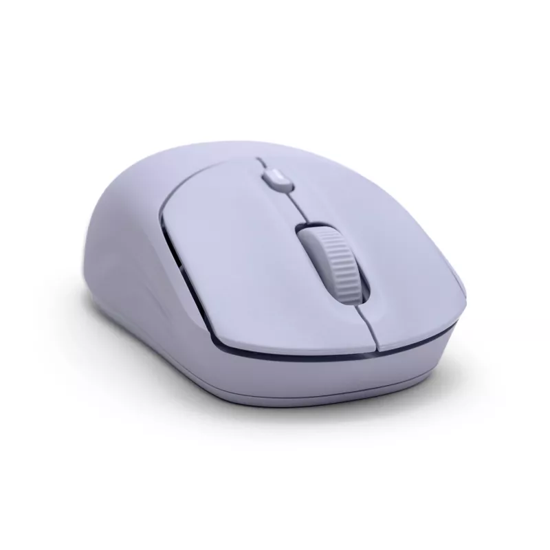 HP 400 Quiet Purple Wireless Mouse, Ambidextrous, RF Wireless + Bluetooth, 6000 DPI, Purple