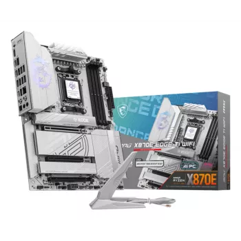 Motherboard MSI MPG X870E EDGE TI WIFI, AMD X870E chipset, Socket AM5, ATX, DDR5, 4×DIMM, Wi‑Fi 7, 5Gb LAN, 4×M.2
