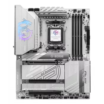 Motherboard MSI MPG X870E EDGE TI WIFI, AMD X870E chipset, Socket AM5, ATX, DDR5, 4×DIMM, Wi‑Fi 7, 5Gb LAN, 4×M.2