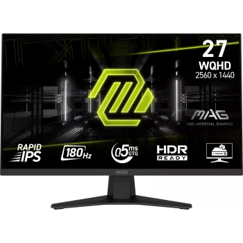 MSI MAG 274QF computer monitor 68.6 cm (27 inch) 2560 x 1440 pixels Wide Quad HD LCD Black