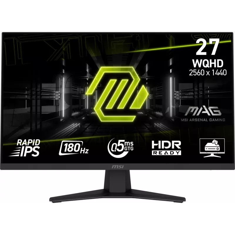 MSI MAG 274QF computer monitor 68.6 cm (27 inch) 2560 x 1440 pixels Wide Quad HD LCD Black