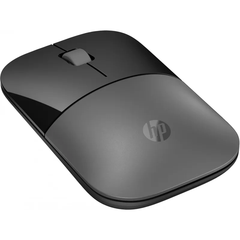HP Z3700 Dual Silver Mouse, Ambidextrous, RF Wireless + Bluetooth, Silver