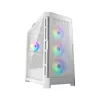 COUGAR Midi Tower Case Duoface Pro ARGB, White, Midi Tower, PC, White, ATX, EATX, micro ATX, Mini-ITX, SSI CEB, Metal, Nylon, Tempered glass, Multi