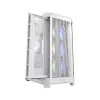 COUGAR Midi Tower Case Duoface Pro ARGB, White, Midi Tower, PC, White, ATX, EATX, micro ATX, Mini-ITX, SSI CEB, Metal, Nylon, Tempered glass, Multi