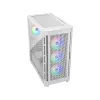 COUGAR Midi Tower Case Duoface Pro ARGB, White, Midi Tower, PC, White, ATX, EATX, micro ATX, Mini-ITX, SSI CEB, Metal, Nylon, Tempered glass, Multi