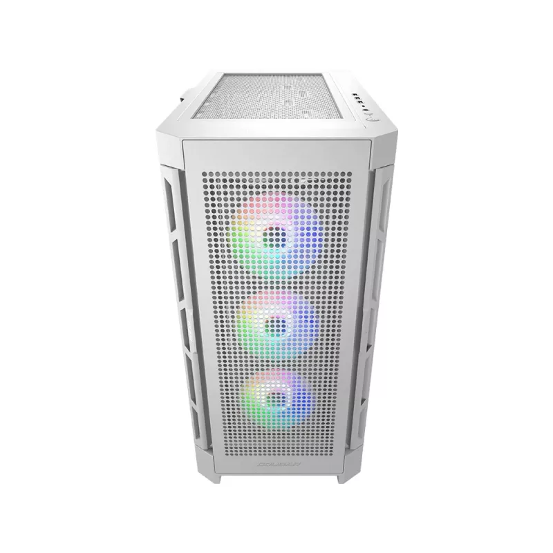 COUGAR Midi Tower Case Duoface Pro ARGB, White, Midi Tower, PC, White, ATX, EATX, micro ATX, Mini-ITX, SSI CEB, Metal, Nylon, Tempered glass, Multi