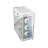 COUGAR Midi Tower Case Duoface Pro ARGB, White, Midi Tower, PC, White, ATX, EATX, micro ATX, Mini-ITX, SSI CEB, Metal, Nylon, Tempered glass, Multi