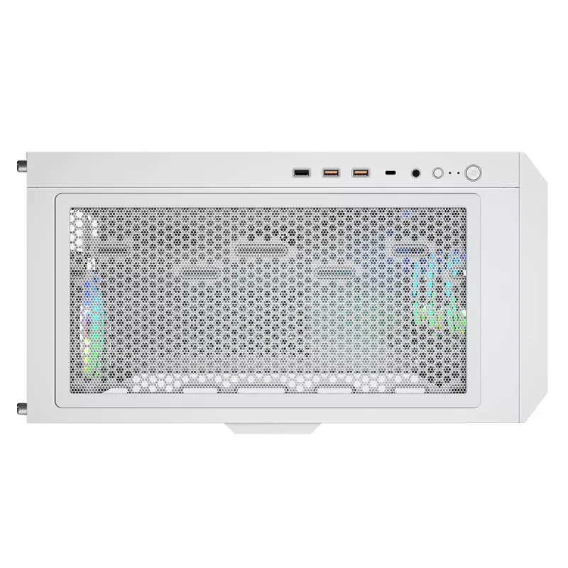 COUGAR Midi Tower Case Duoface Pro ARGB, White, Midi Tower, PC, White, ATX, EATX, micro ATX, Mini-ITX, SSI CEB, Metal, Nylon, Tempered glass, Multi
