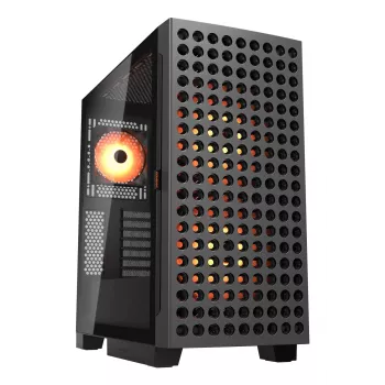 COUGAR Midi Tower Case, Airface ECO, ARGB, Black