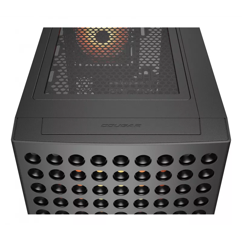 COUGAR Midi Tower Case, Airface ECO, ARGB, Black