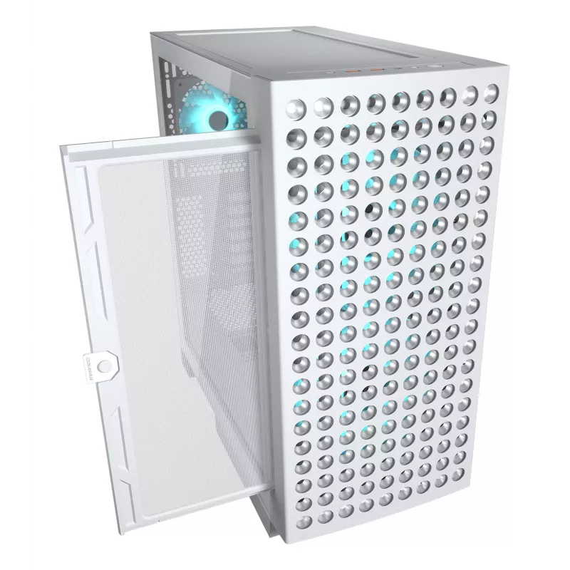 COUGAR Midi Tower Case, Airface ECO, ARGB, White