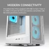 COUGAR Midi Tower Case Airface Pure PRO, ARGB, Black
