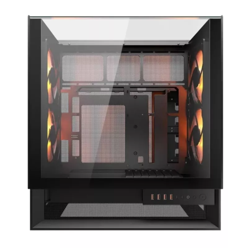 COUGAR Midi Tower Case OmnyX, ARGB, Black