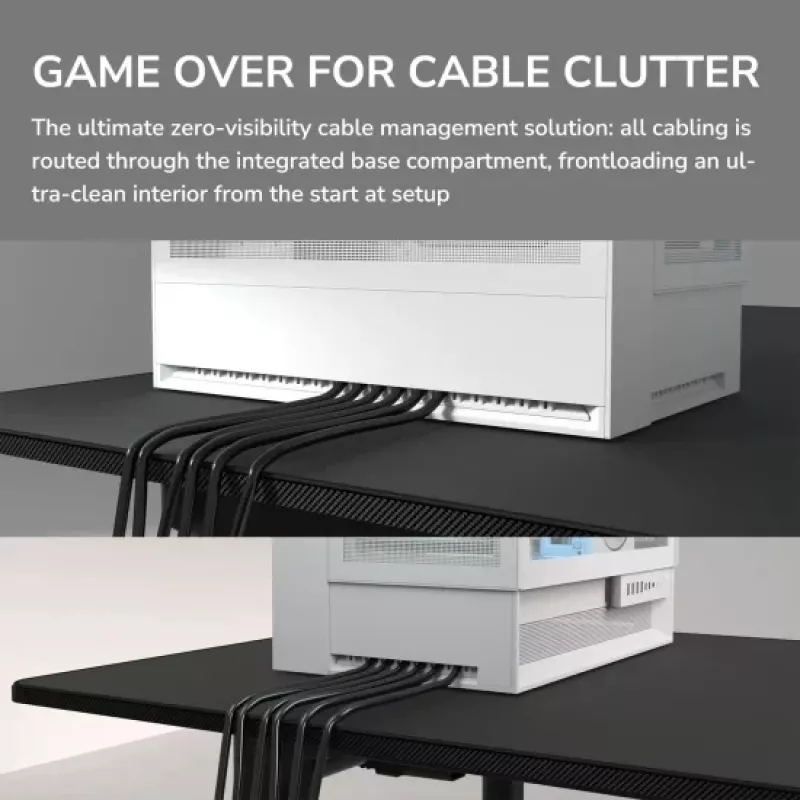 COUGAR Midi Tower Case OmnyX, ARGB, Black
