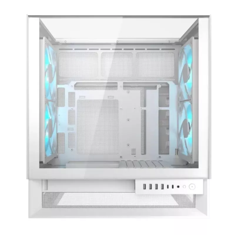 COUGAR Midi Tower Case OmnyX, ARGB, White