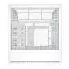COUGAR Midi Tower Case OmnyX, ARGB, White