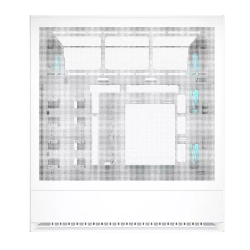 COUGAR Midi Tower Case OmnyX, ARGB, White