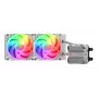 COUGAR CPU Water Cooling Poseidon Ultra 240, ARGB, White, All-in-one liquid cooler, 12 cm, 500 RPM, 2200 RPM, White