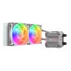 COUGAR CPU Water Cooling Poseidon Ultra 240, ARGB, White, All-in-one liquid cooler, 12 cm, 500 RPM, 2200 RPM, White