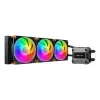 COUGAR CPU Water Cooling Poseidon Ultra 360, ARGB, Black, All-in-one liquid cooler, 12 cm, 500 RPM, 2200 RPM, Black