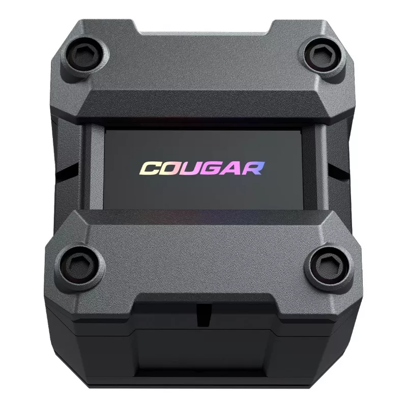 COUGAR CPU Water Cooling Poseidon Ultra 360, ARGB, Black, All-in-one liquid cooler, 12 cm, 500 RPM, 2200 RPM, Black