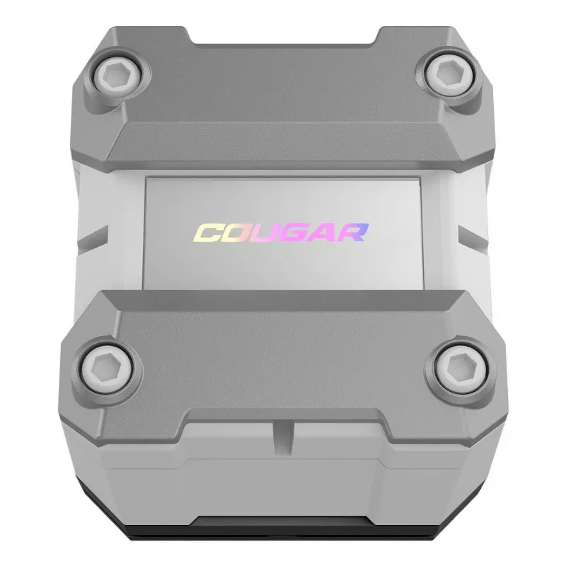 COUGAR CPU Water Cooling Poseidon Ultra 360, ARGB, White, All-in-one liquid cooler, 12 cm, 500 RPM, 2200 RPM, White