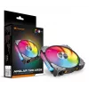 COUGAR Case Fan Apolar 120 ARGB, Black, Fan, 12 cm, Black