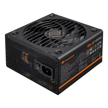 COUGAR Power Supply GLE 1200W ATX3.1 / 80 Plus Gold, 1200 W, 100 - 240 V, 50/60 Hz, 15-7.5 A, 120 W, 1200 W