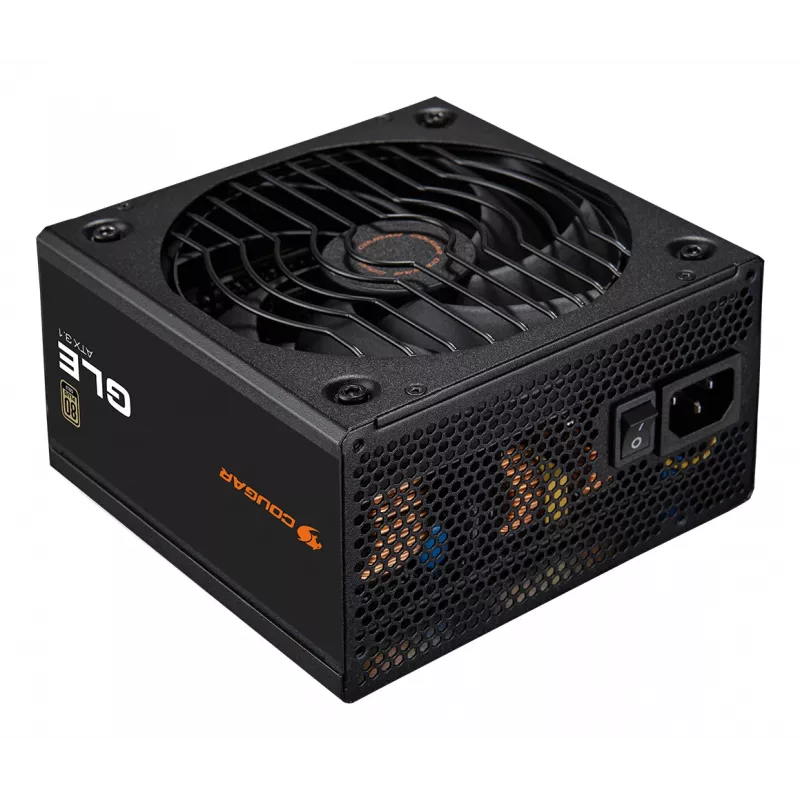 COUGAR Power Supply GLE 1200W ATX3.1 / 80 Plus Gold, 1200 W, 100 - 240 V, 50/60 Hz, 15-7.5 A, 120 W, 1200 W