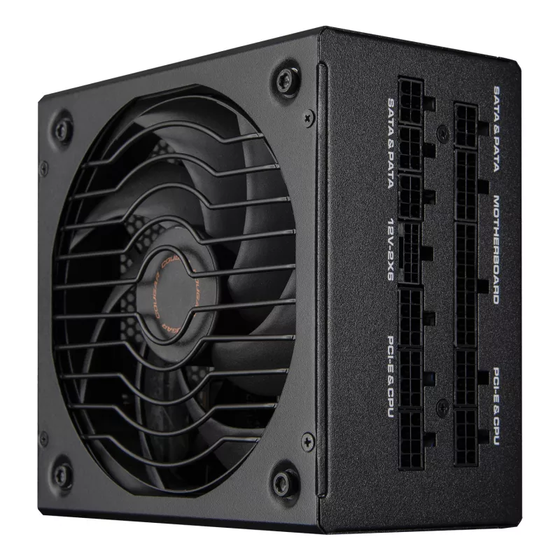COUGAR Power Supply GLE 1200W ATX3.1 / 80 Plus Gold, 1200 W, 100 - 240 V, 50/60 Hz, 15-7.5 A, 120 W, 1200 W
