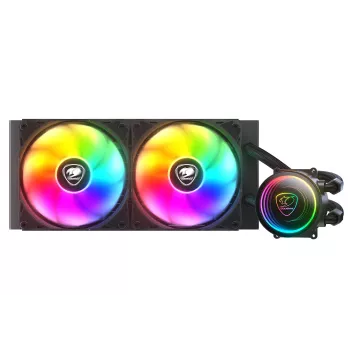 All-in-one liquid cooler COUGAR Gaming Poseidon Elite ARGB 240 Black Maximum air pressure 2.4 mmH2O